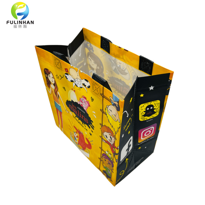 custom non woven grocery tote bags