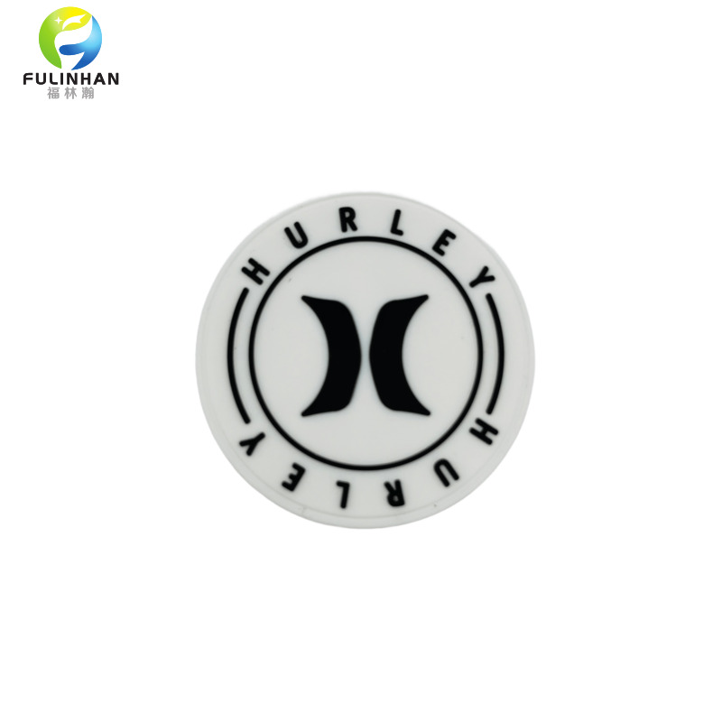 custom bag label logo silicone patches