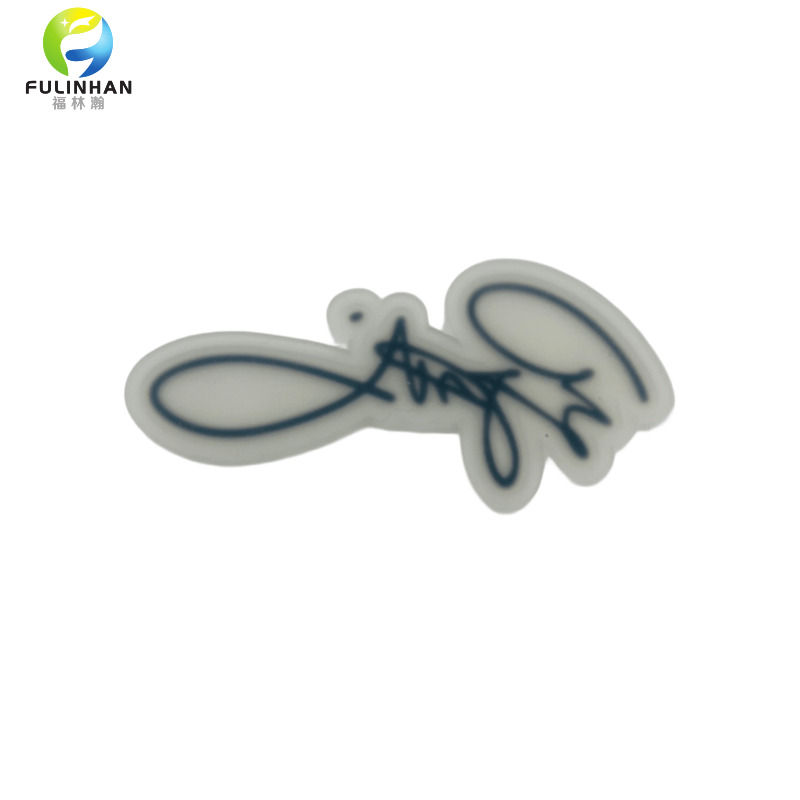 custom silicone badge transparent patches