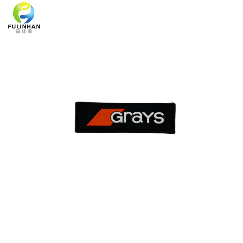 custom clothing labels silicone patches