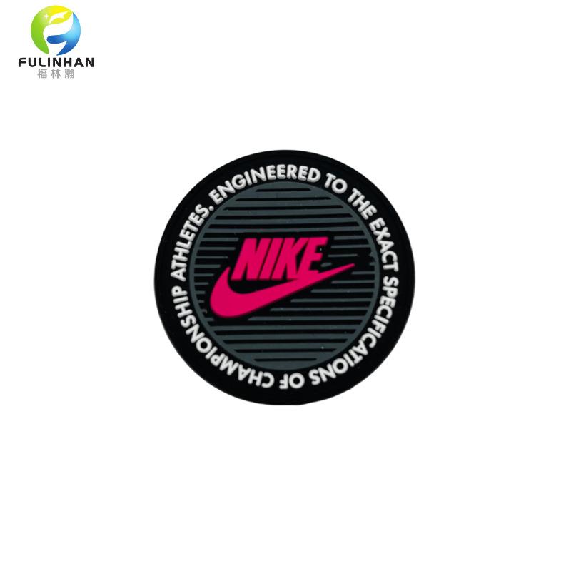 custom badge logo hat silicone patches