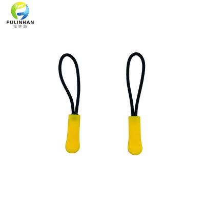 custom rubber pull tab zipper pullers